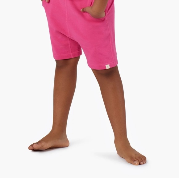 Tkees Kid Shorts -Cherry pink,  size 13/14 - Picture 1 of 3